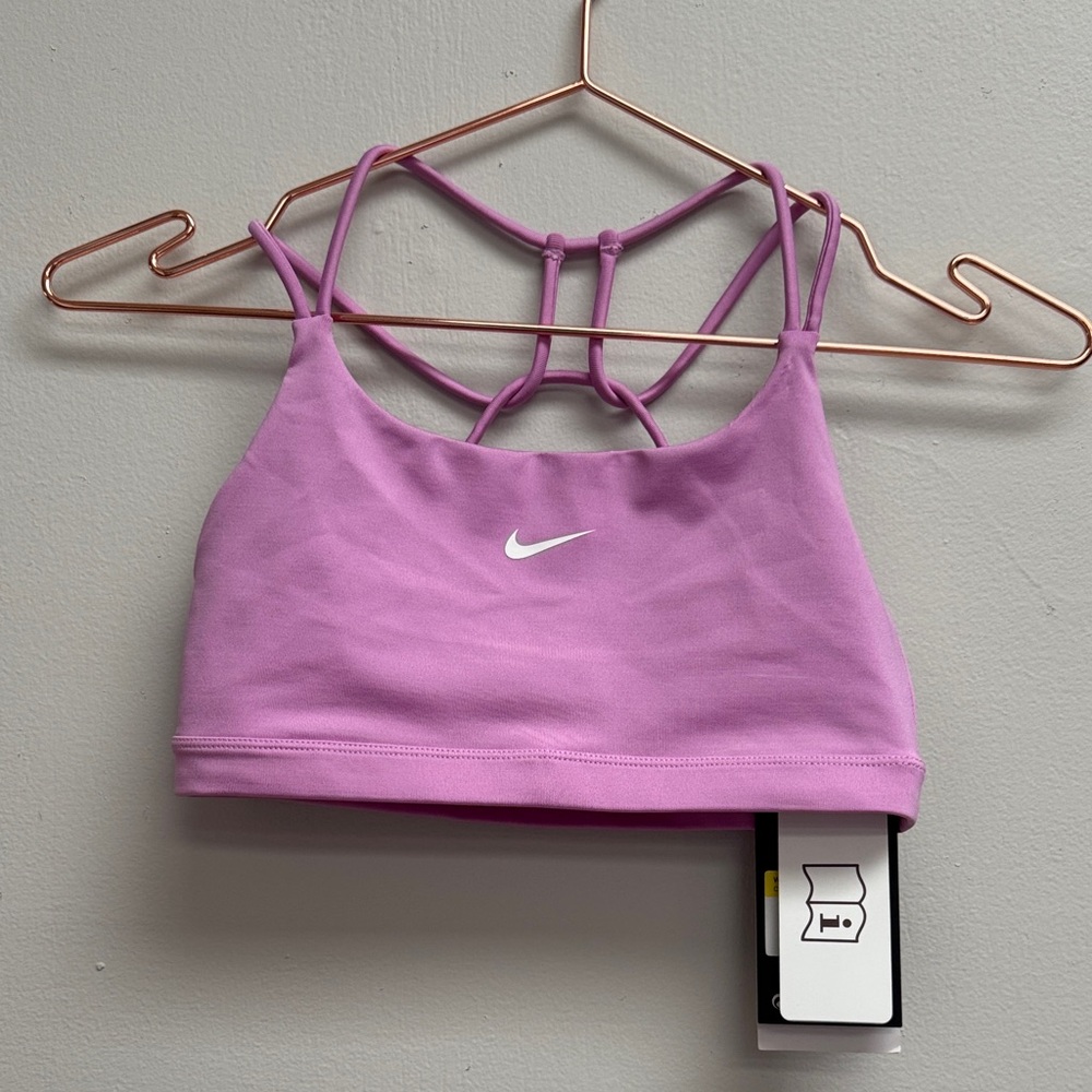Nike Women's Lavender Dri-FIT Sports Bra